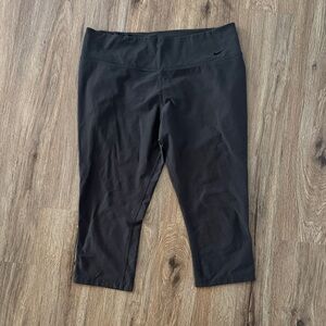 Nike Charcoal Grey Capri Leggings